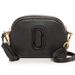 Shutter Leather Crossbody